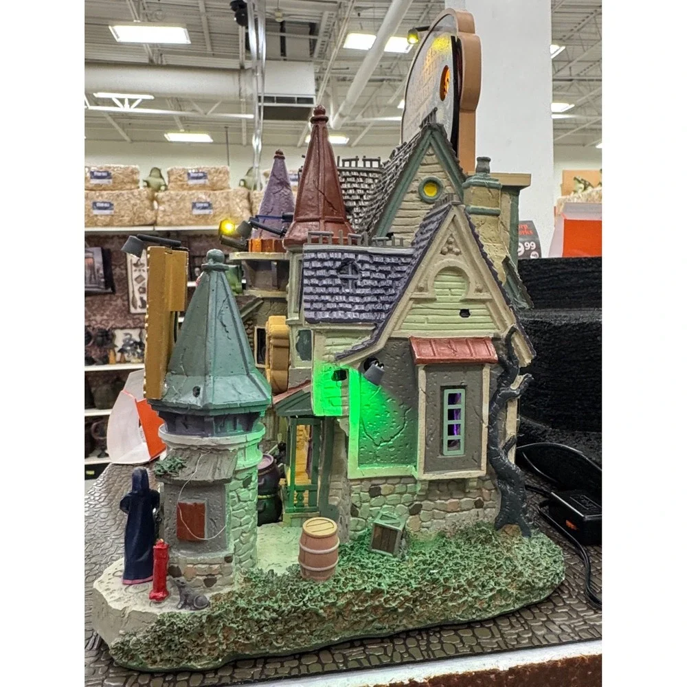 Lemax Madame Estella's Seance Services Spooky Town Halloween Village 2026 New